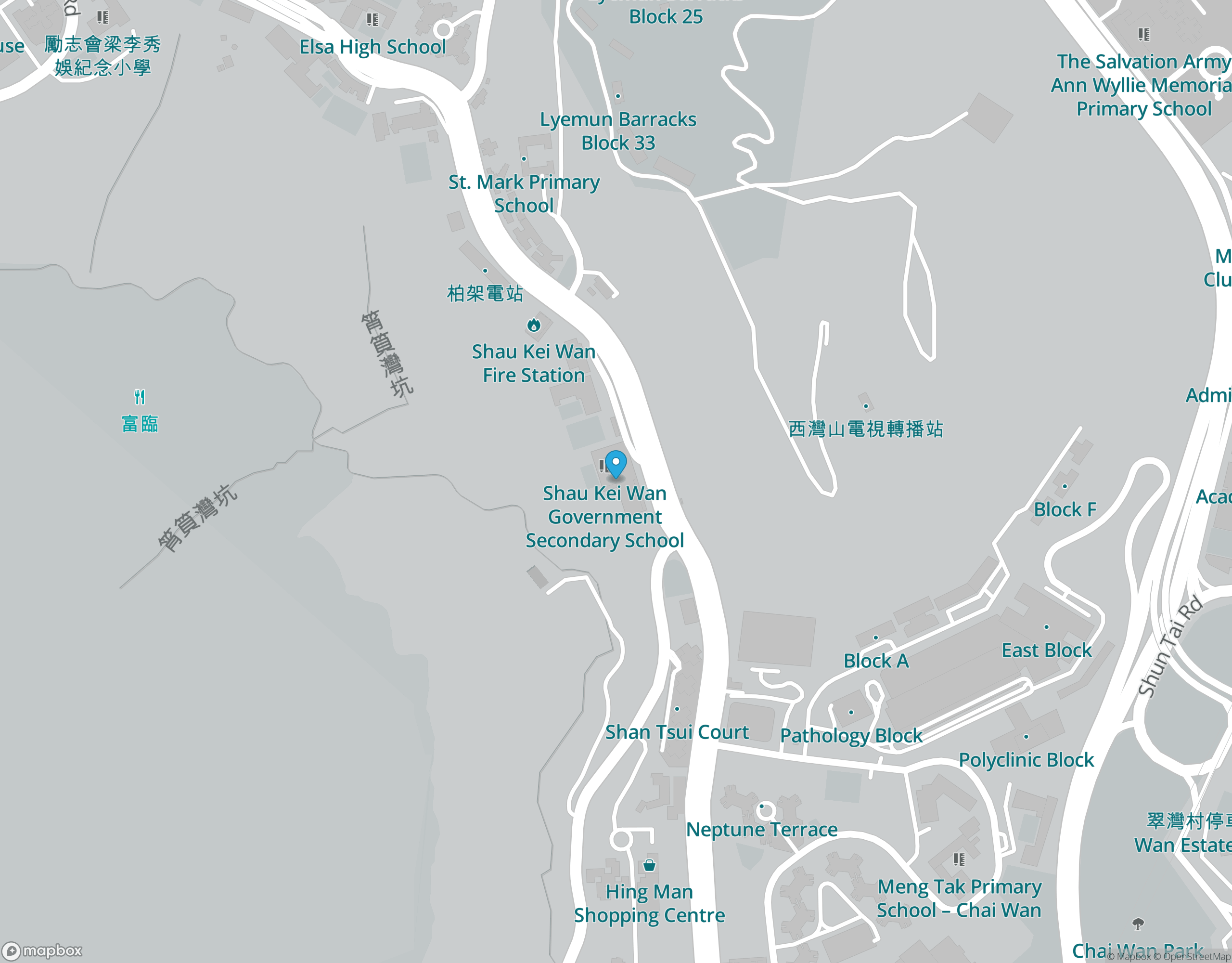 Map, Shau Kei Wan Government Secondary School, https://enacademic.com/dic.nsf/enwiki/2917733