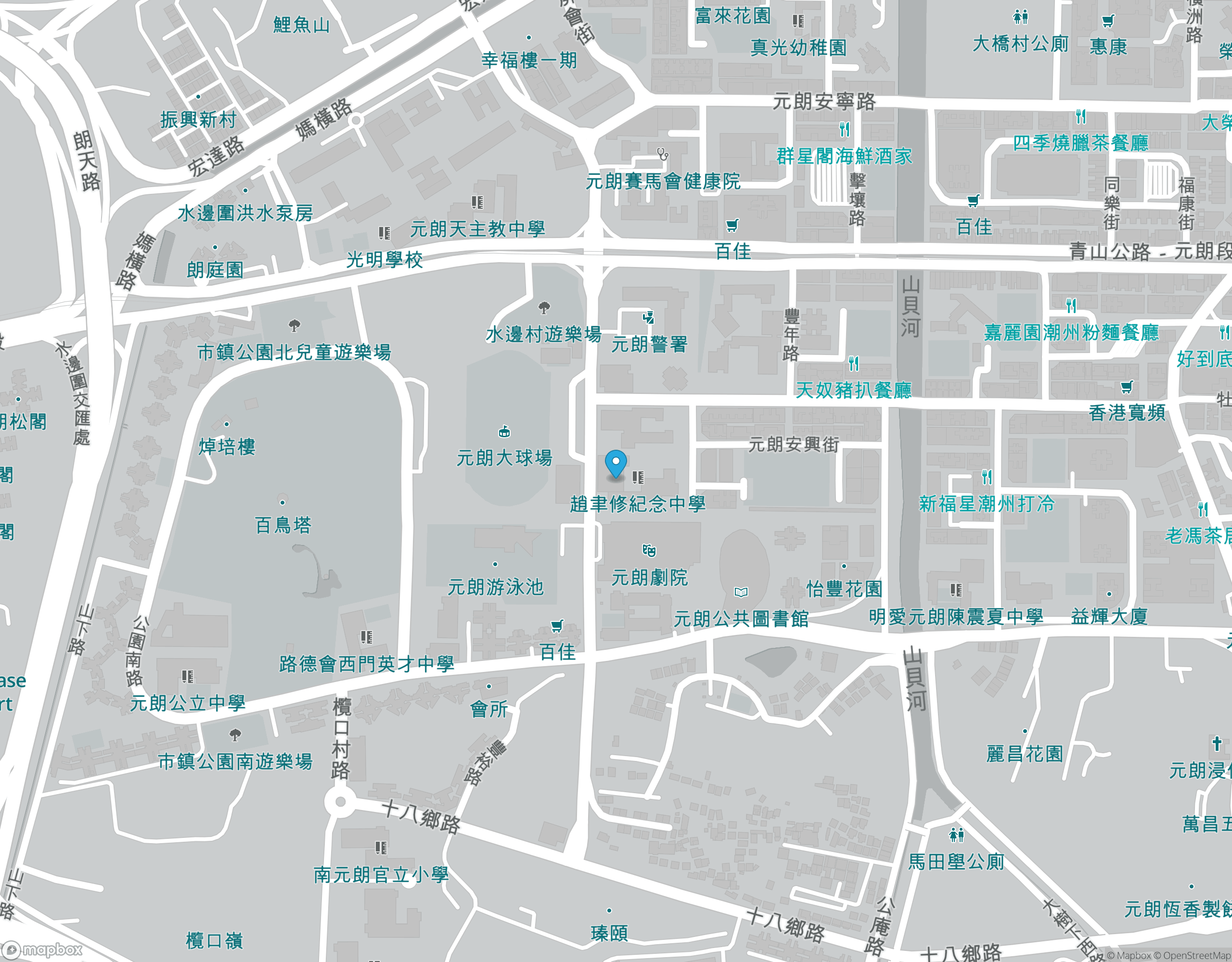 地圖，趙聿修紀念中學，https://web.clsmss.edu.hk/