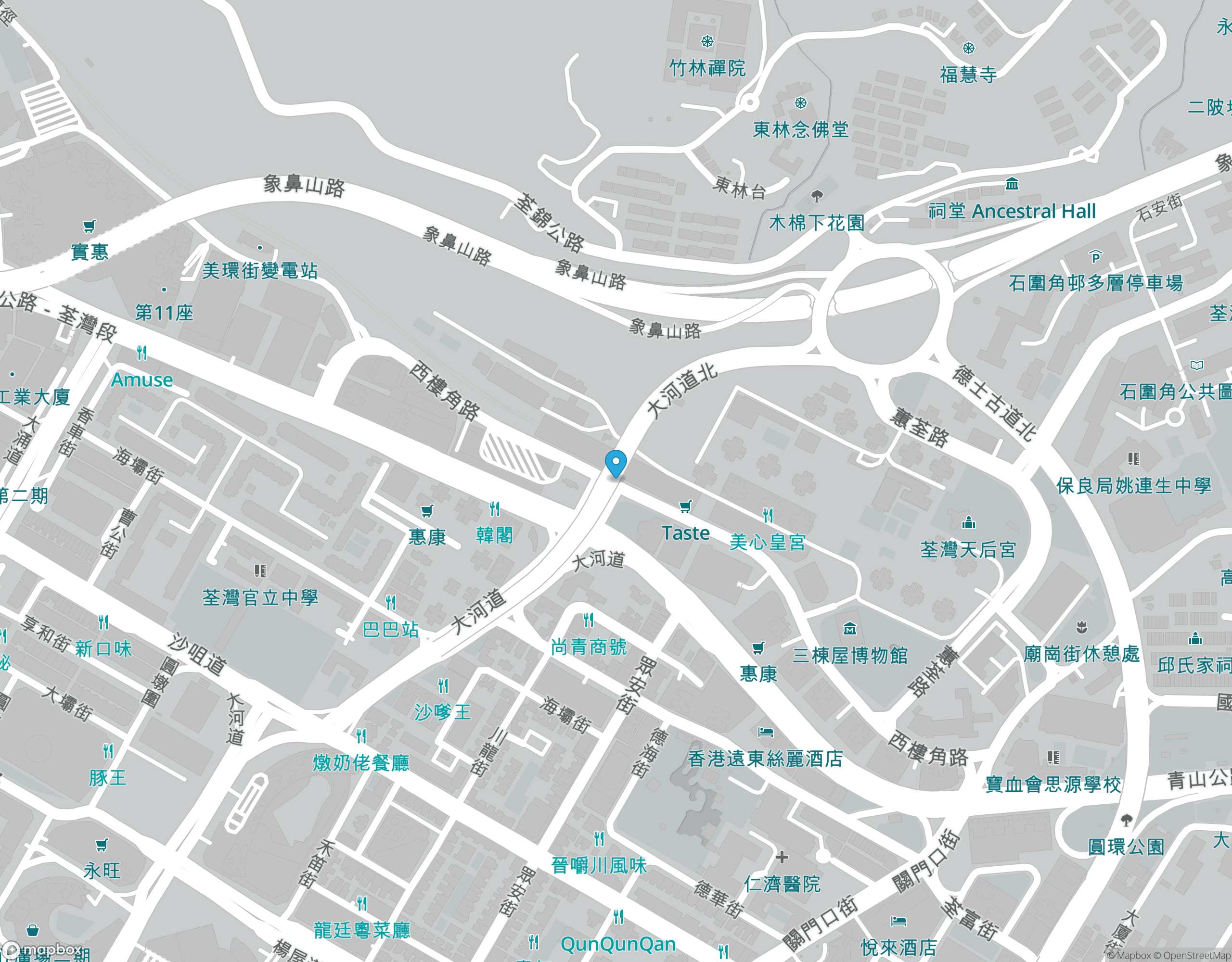 地圖，荃灣，荃灣