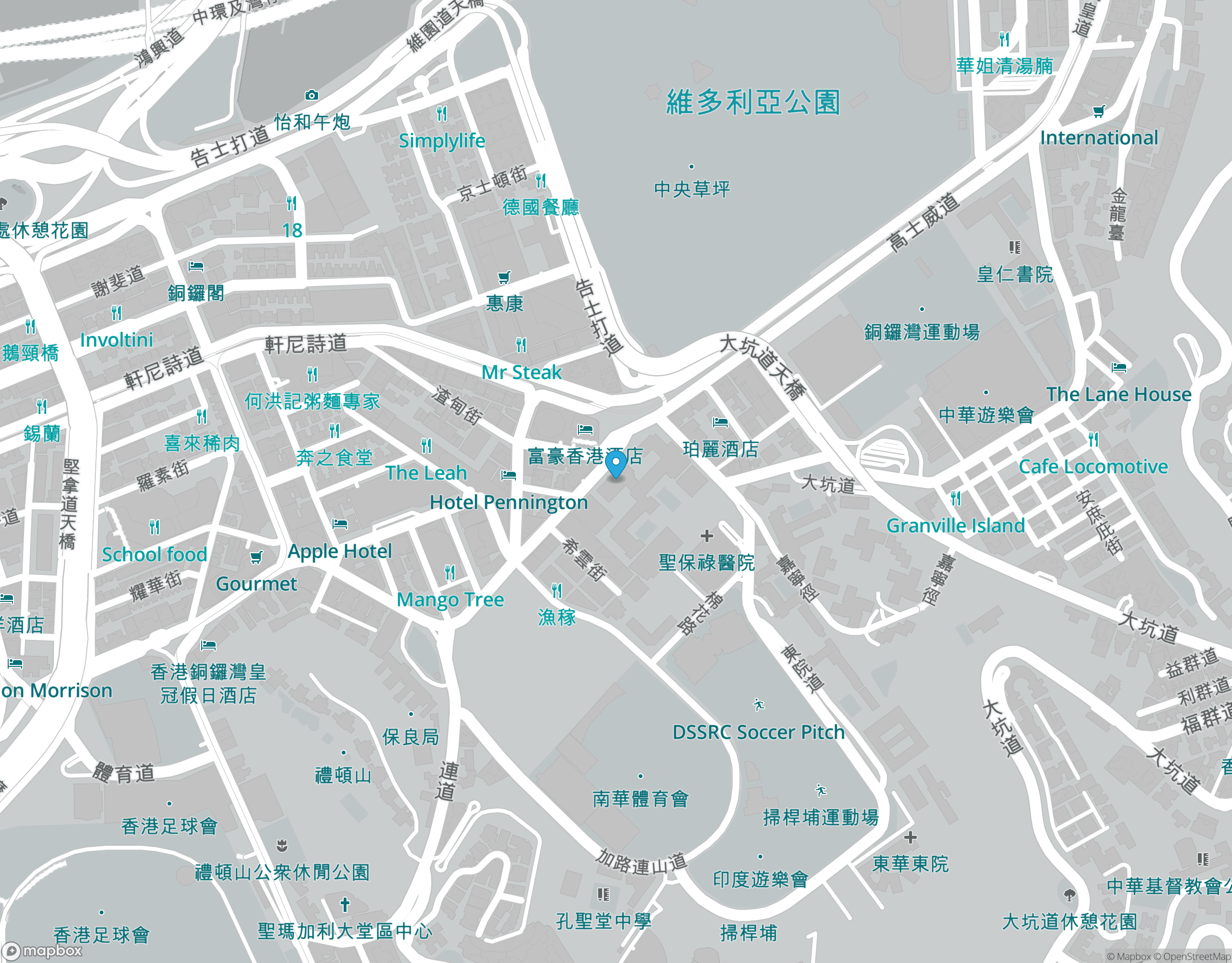 地圖，聖保祿學校，http://www.spcs.edu.hk/