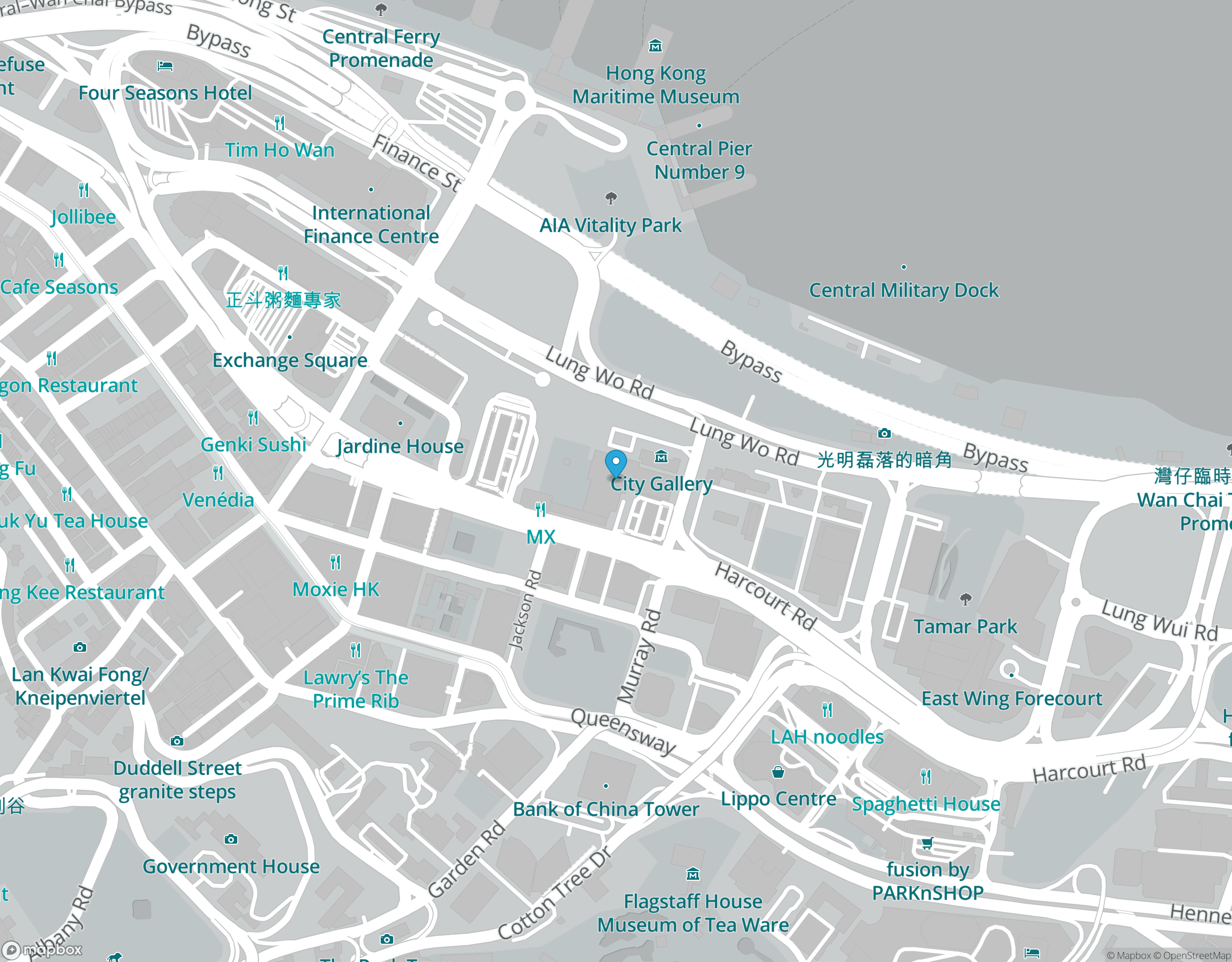 Map, Concert Hall, Hong Kong City Hall, Central, Edinburgh Pl, 5號五號, https://www.lcsd.gov.hk/en/hkch/index.html