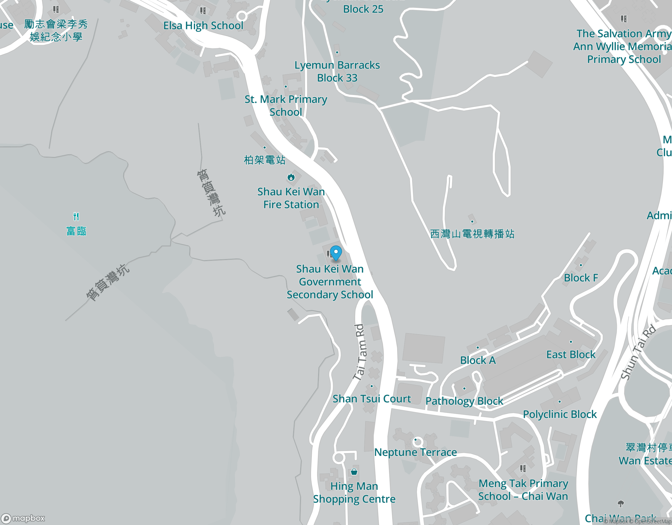 Map, Shau Kei Wan Government Secondary School, https://enacademic.com/dic.nsf/enwiki/2917733