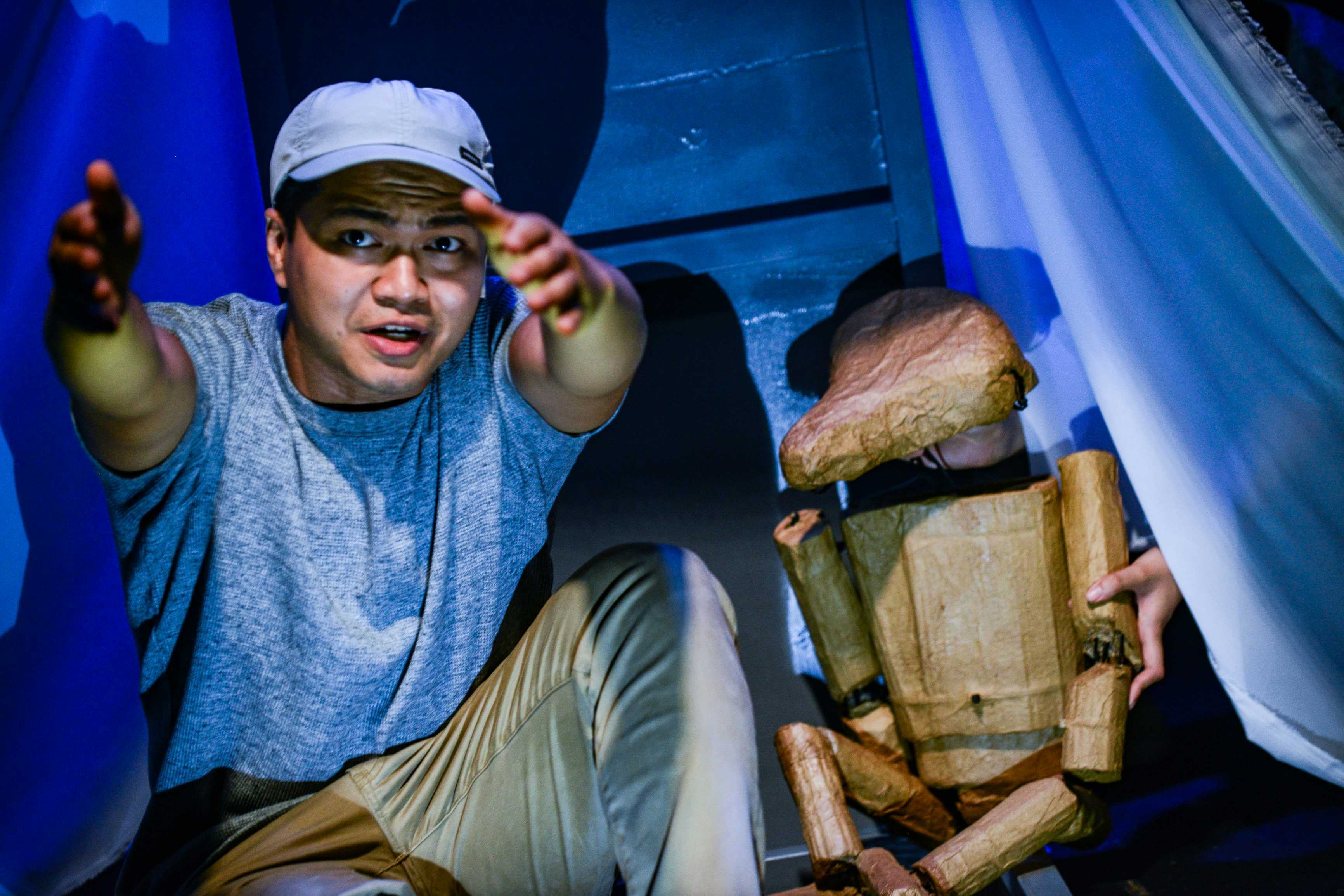 We would stay out all night across the whole Chinese border | Featuring: Basnet Tusar | Tagged as: Show, Testimony | Photo: Fung Wai Sun |  (Rooftop Productions • Hong Kong Theatre Company)  | Rooftop Productions • Hong Kong Theatre Company